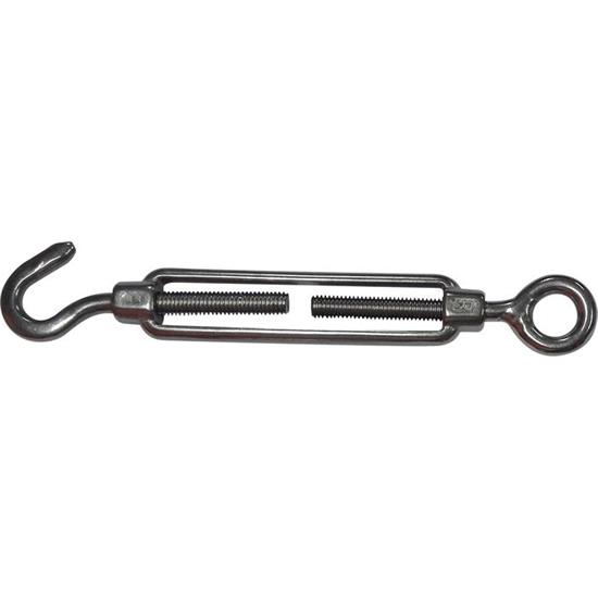 Articolo 37 ECOBIRDS TENDITORE INOX M8 OCCHIO-GANCIO - Idoneo all'utilizzo con il Mod. 546 Fascette fissaggio in nylon anti UV tipo medie - Osd gruppo Ecotech srl